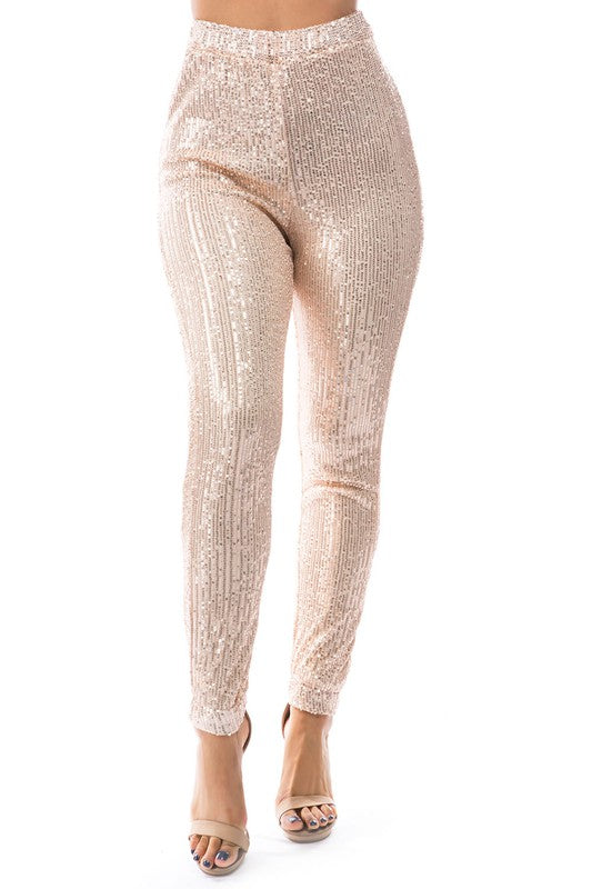 SEQUIN PANTS