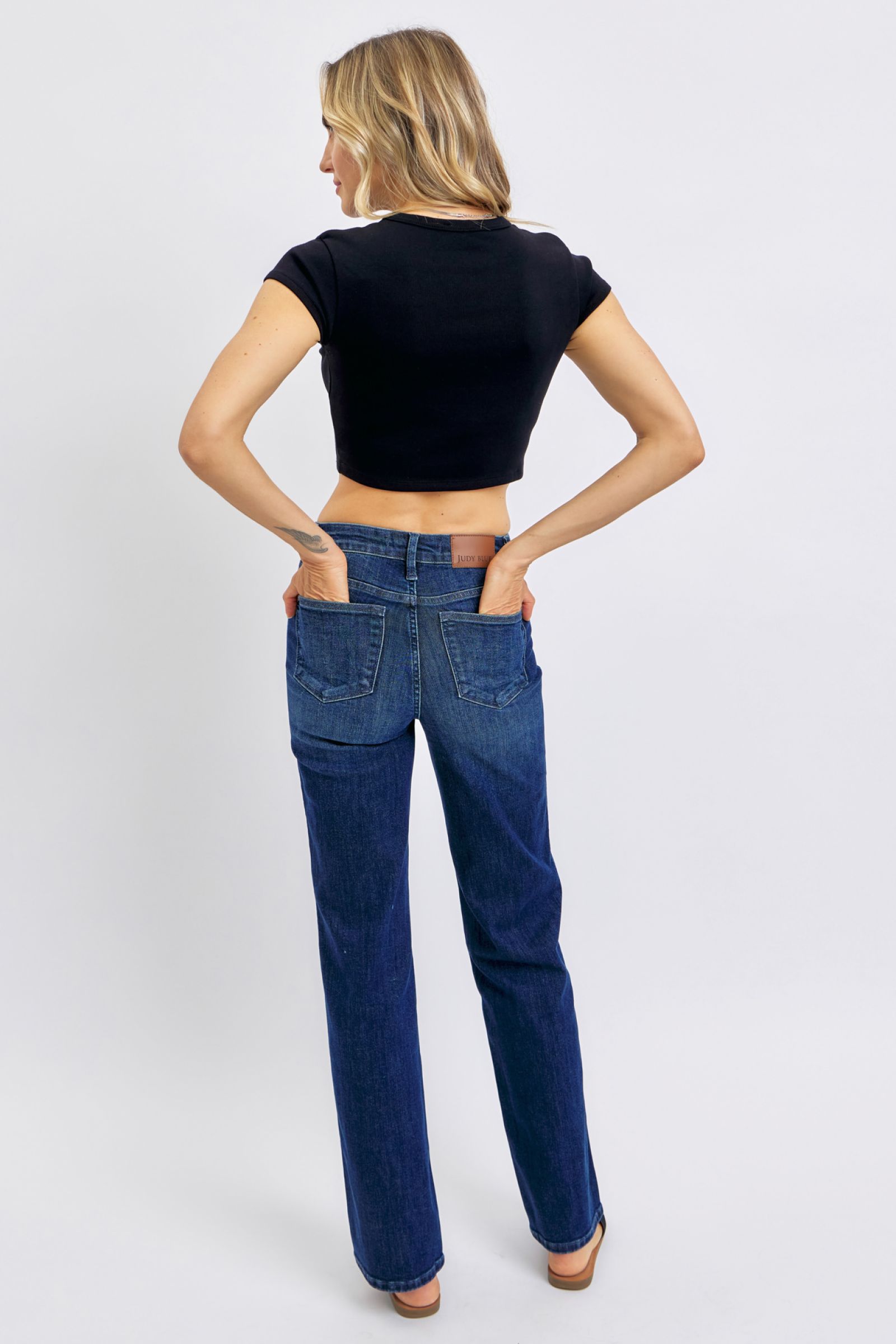 Judy Blue Tummy Control Straight Jeans