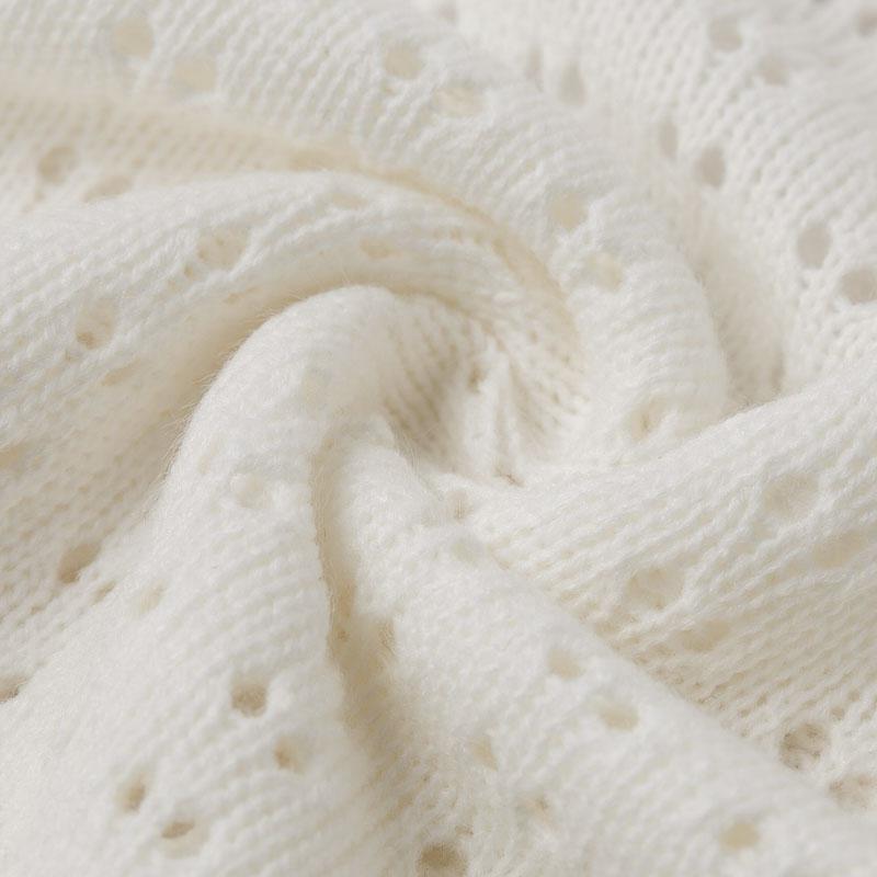 Knitted Low Back Pullover